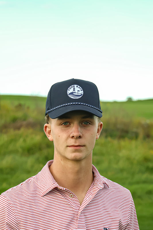 Fore Bays Deep Navy Rope Hat