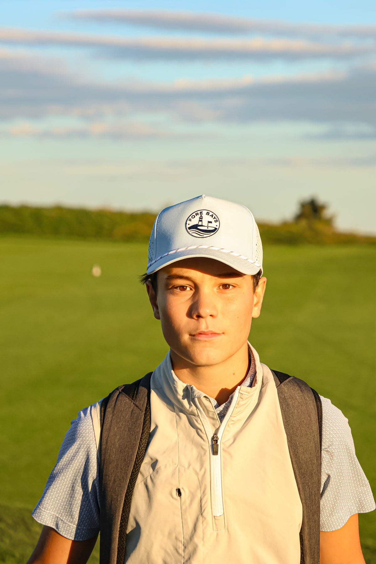 Fore Bays Light Blue Rope Hat