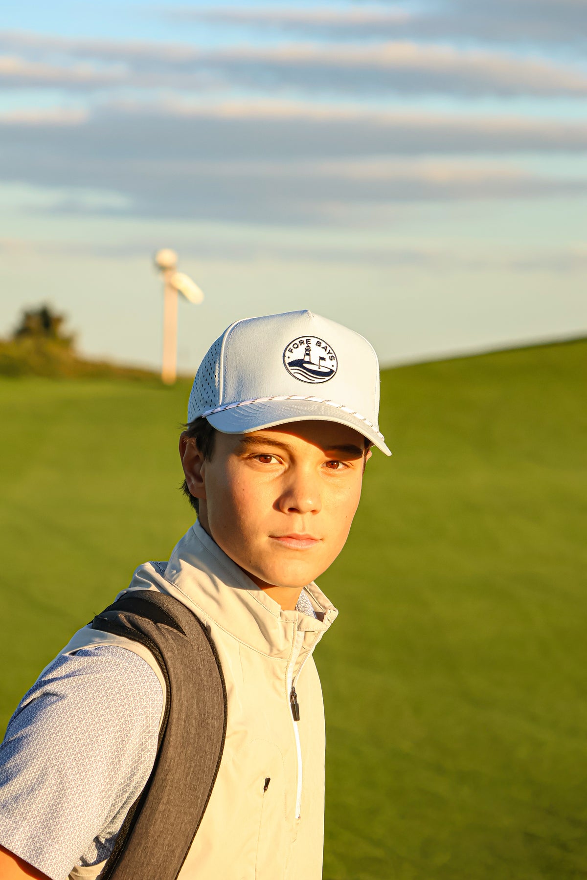 Fore Bays Light Blue Rope Hat